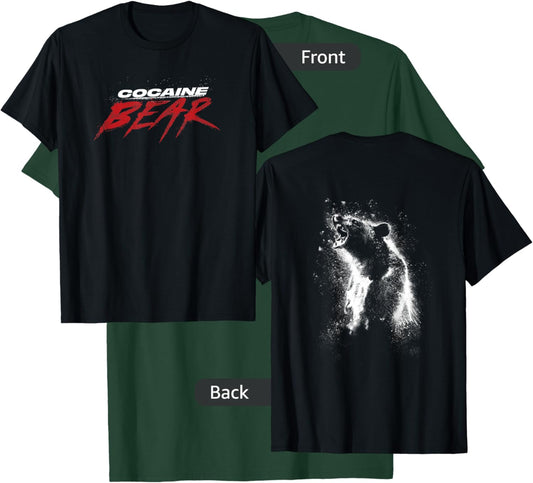 Cocaine Bear Movie Logo T-Shirt - T-Shirt | Forest