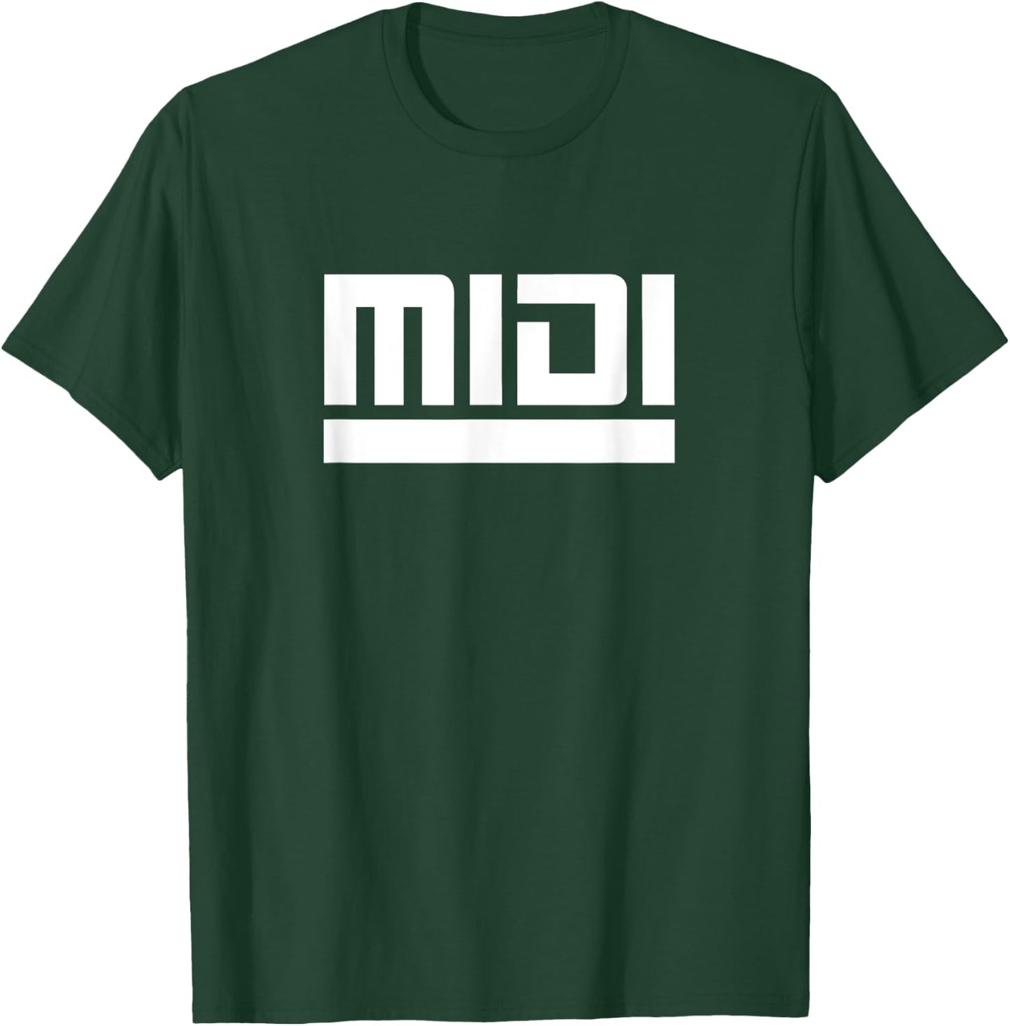 Funny MIDI Analog Synth Synthesizer Circuit Bending Music T-Shirt - T-Shirt | Forest