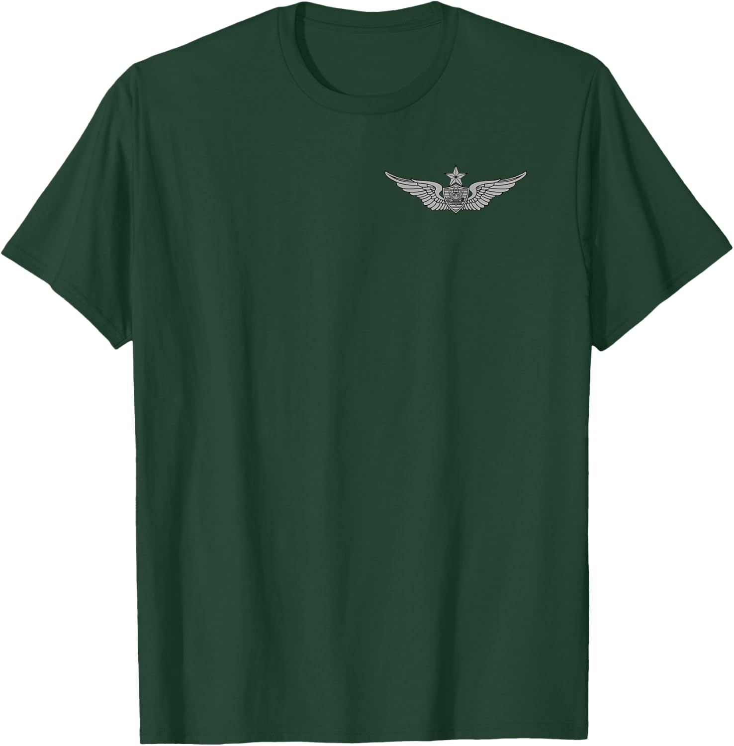 US Army Senior Aviation Badge - Aircrew Wings T-Shirt - T-Shirt | Forest