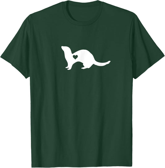 Ferret Lover Gift Ferret Pet Owner T-Shirt - T-Shirt | Forest