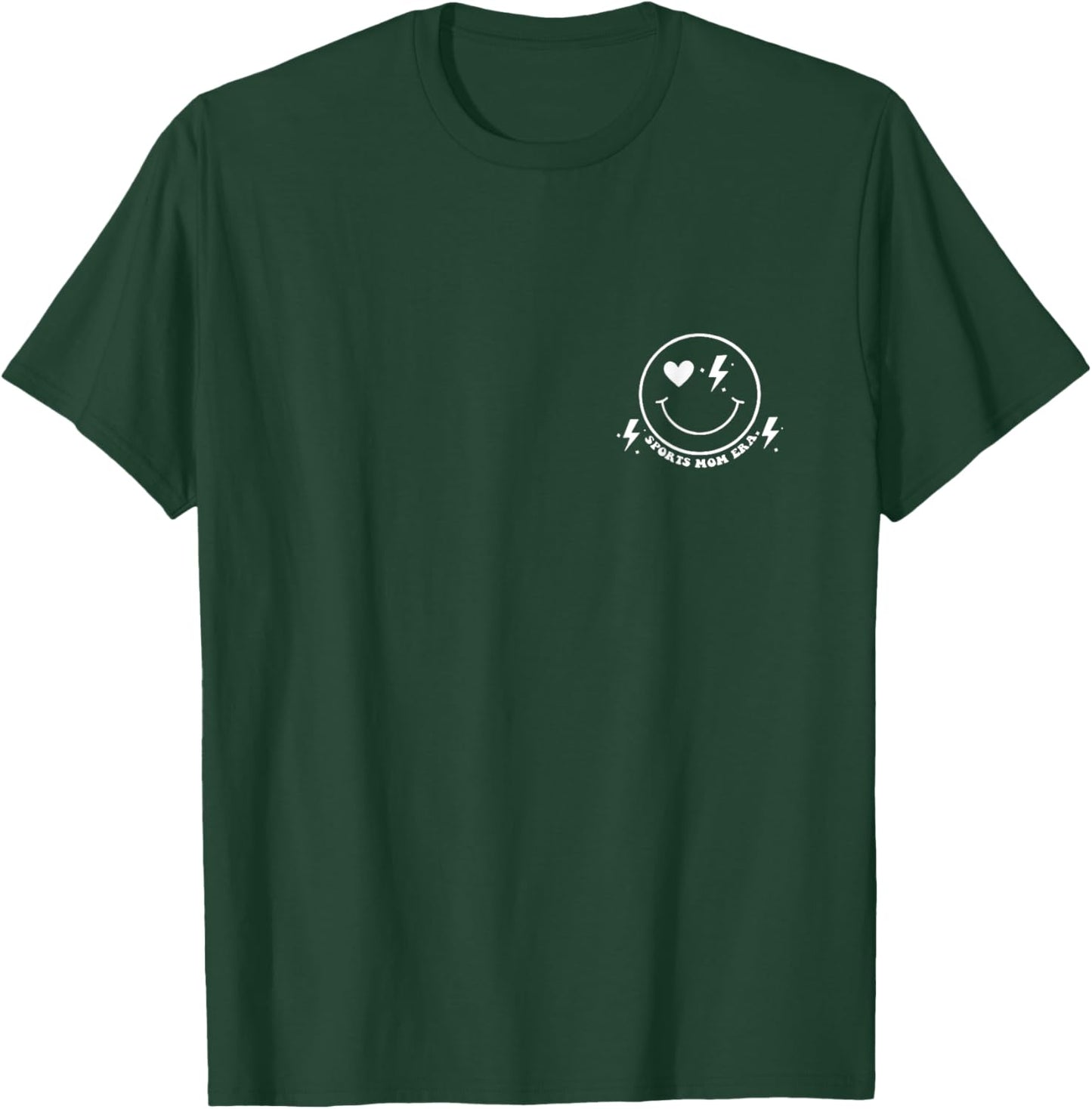 In My Sports Mom Era - Front and Back T-Shirt - T-Shirt | Forest