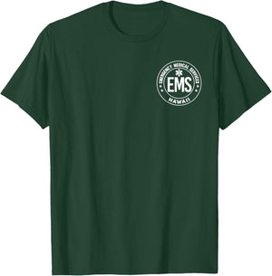Hawaii EMS Emergency Medical Services EMT T-Shirt - T-Shirt | Forest