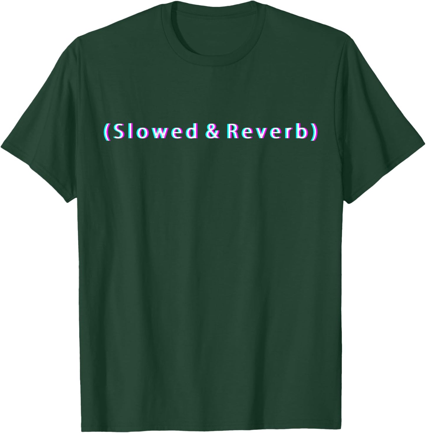 Slowed and Reverb Shirt Retro Vaporwave Trippy T-Shirt - T-Shirt | Forest