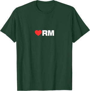 LOVE (heart) RM - Loved By People Whose Favorite is RM T-Shirt - T-Shirt | Forest