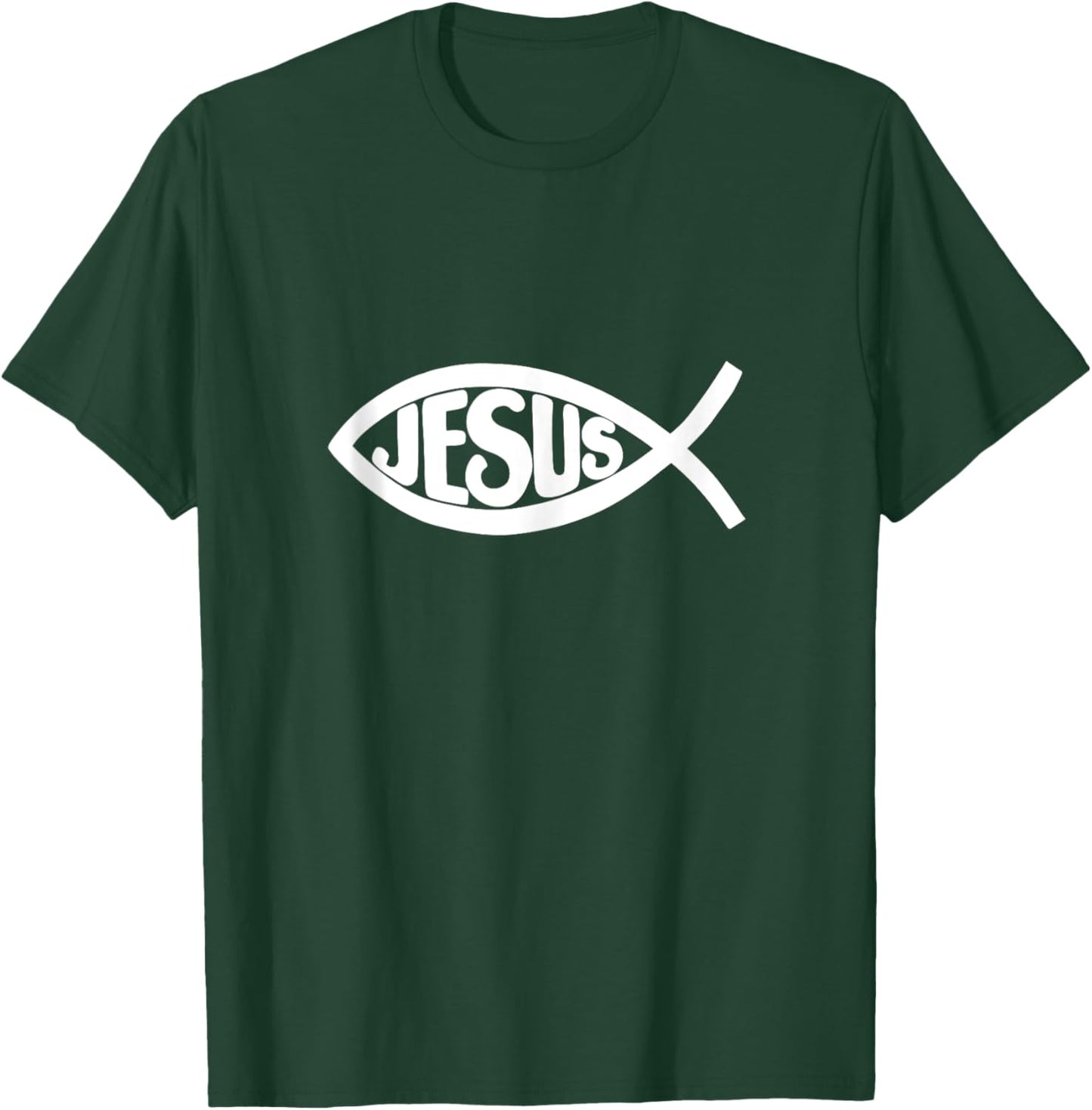 Jesus Fish T-Shirt - T-Shirt | Forest