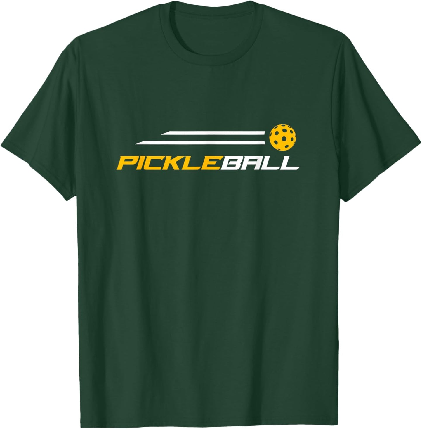 Pickleball - Stylish - Simple - Pickleball T-Shirt - T-Shirt | Forest