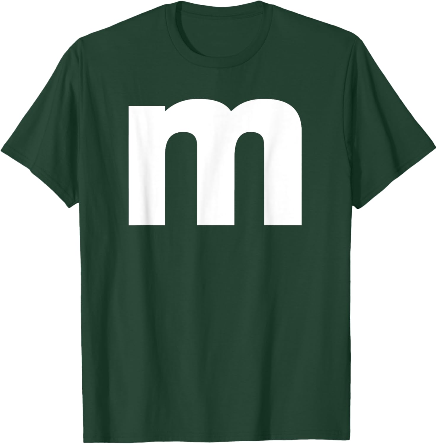 Letter M Capital Alphabet, Groups Halloween T-Shirt - T-Shirt | Forest