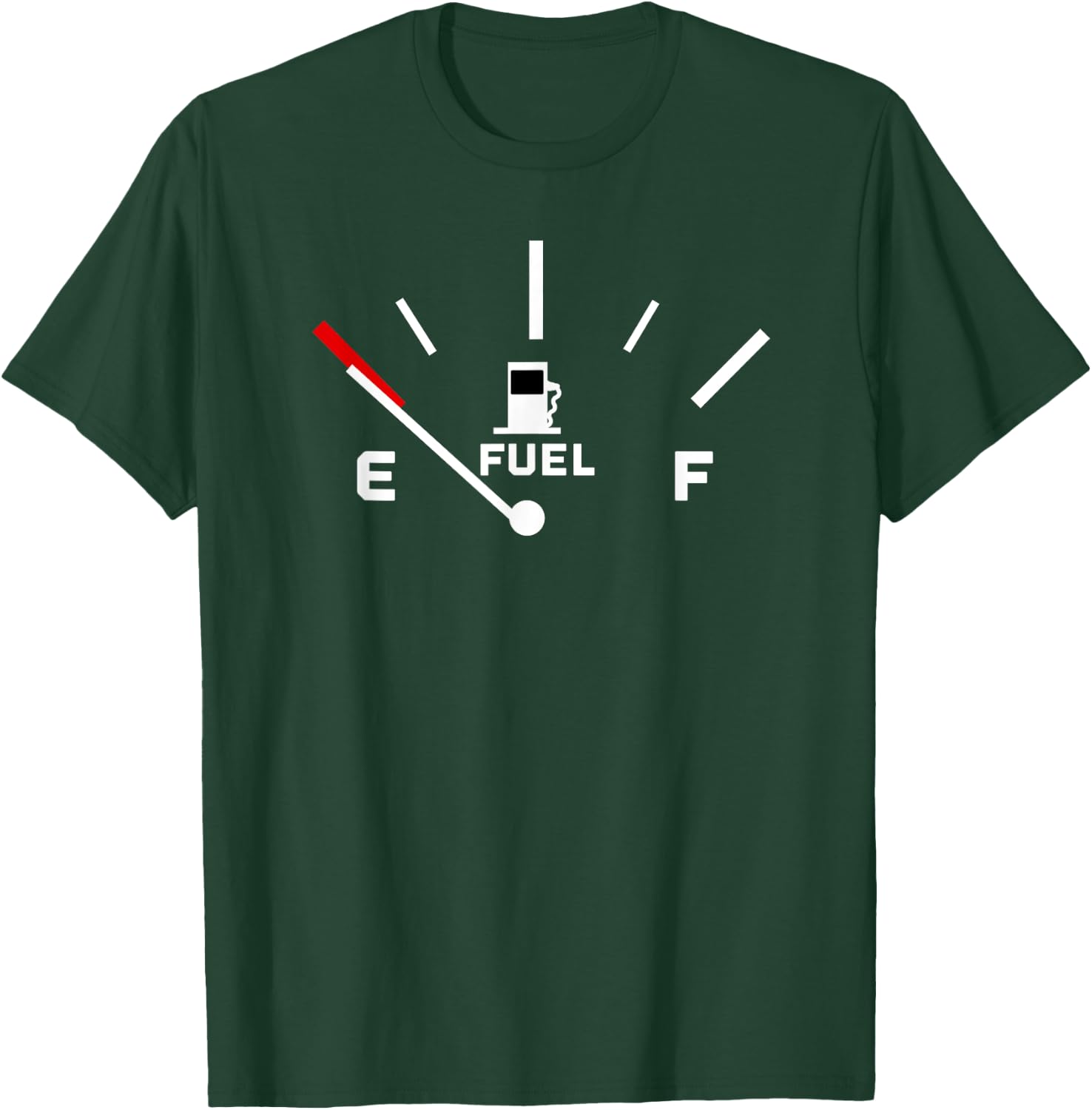 Running On Empty Funny Parenting T-Shirt - T-Shirt | Forest