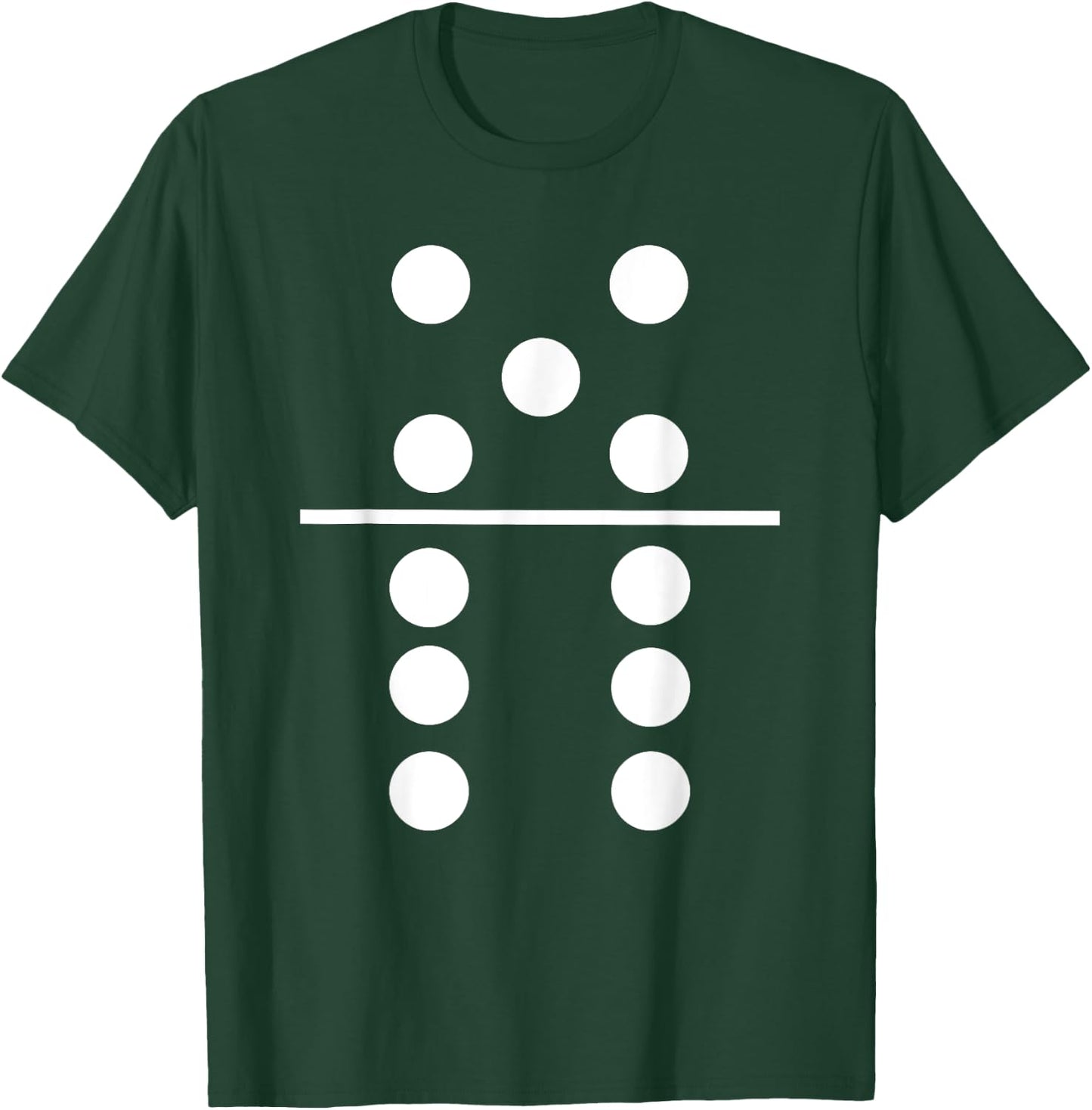 Domino 5 and 6 Matching Halloween Group Costumes 5-6 T-Shirt - T-Shirt | Forest