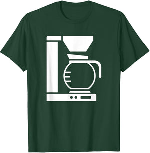 Coffee machine pot T-Shirt - T-Shirt | Forest
