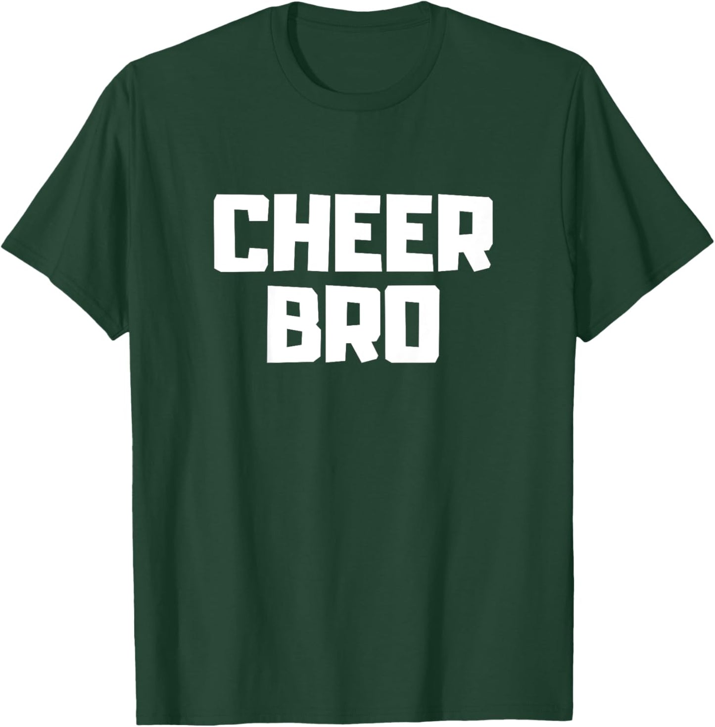 Kids Cheer Bro Cheerleader Brother T-Shirt - T-Shirt | Forest