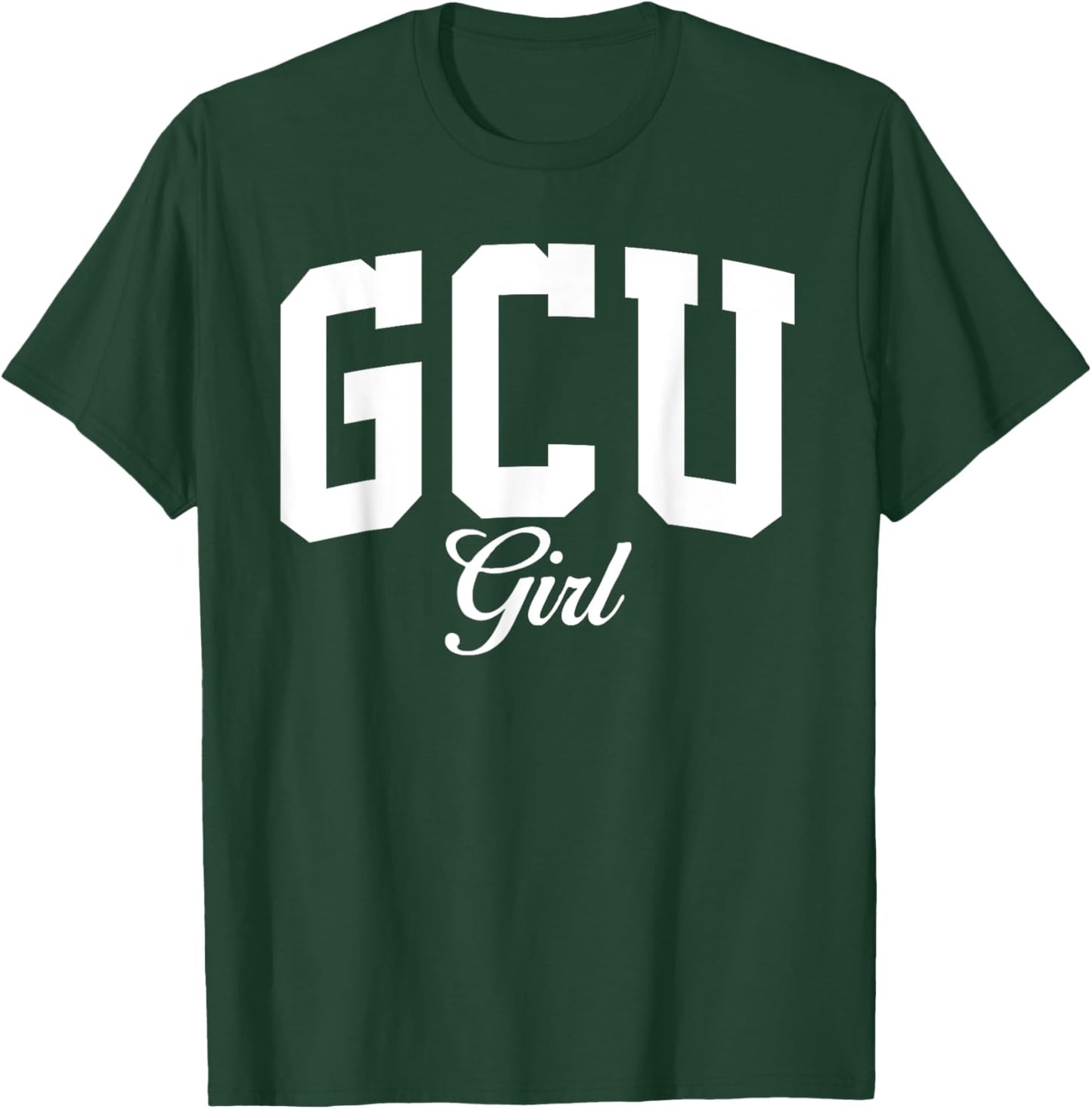 GCU University Girl Arch Vintage Design Girls T-Shirt - T-Shirt | Forest