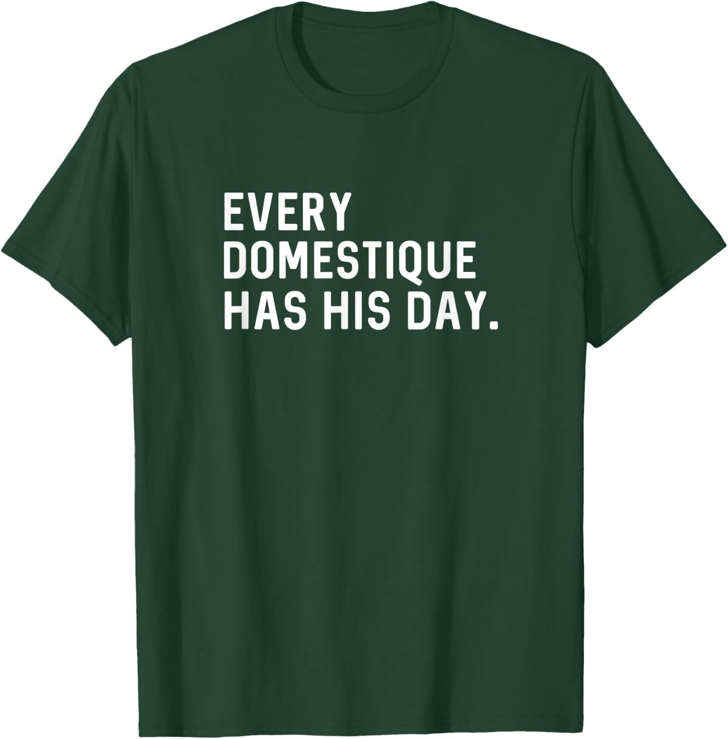 Domestique Road Cyclist Cycling T-Shirt - T-Shirt | Forest