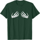 Halloween Skeleton Hands T-Shirt - T-Shirt | Forest