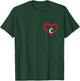 Herz mit Buchstabe C T-Shirt - T-Shirt | Forest