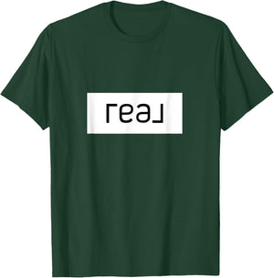 Real Broker Solid White Logo T-Shirt - T-Shirt | Forest
