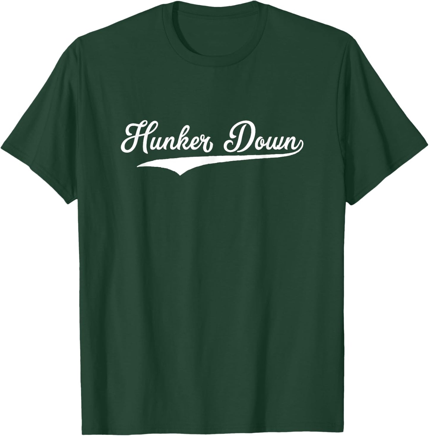 Hunker Down Canadian Urban Stealth Hammock Camping T-Shirt - T-Shirt | Forest