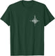 Vintage Pocket Ship Captains Compass Nautical T-Shirt - T-Shirt | Forest