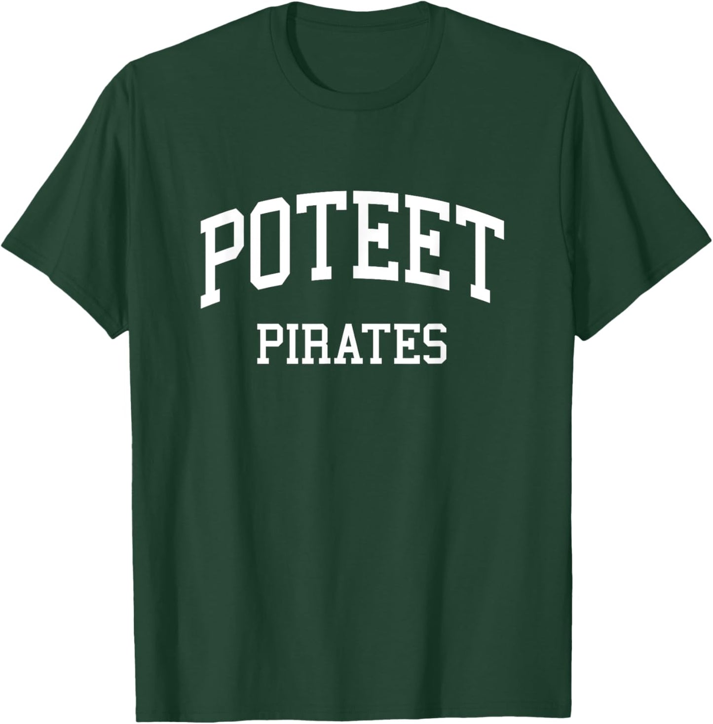 Poteet High School HS Mesquite TX Retro Sports T-Shirt - T-Shirt | Forest