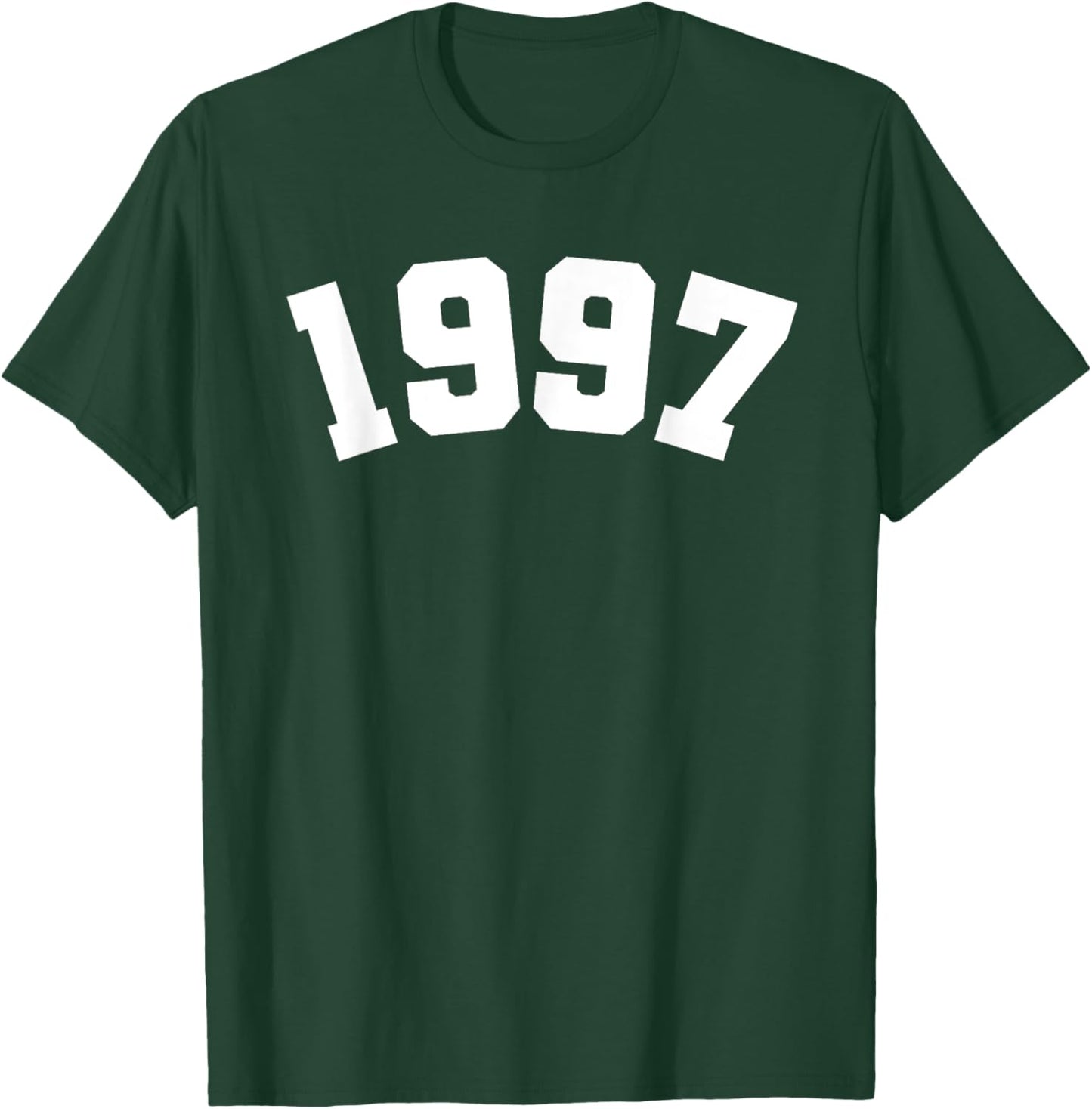 Classic 1997 Varsity Vintage College Style 27th Birthday T-Shirt - T-Shirt | Forest