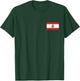 Lebanon Flag Holiday Lebanon Heart Lebanese Flag T-Shirt - T-Shirt | Forest