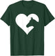 Horse lover Gift girls & women who love horses T-Shirt - T-Shirt | Forest