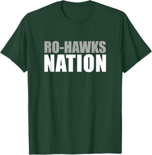 Randolph Ro-Hawks Nation HS T-Shirt - T-Shirt | Forest