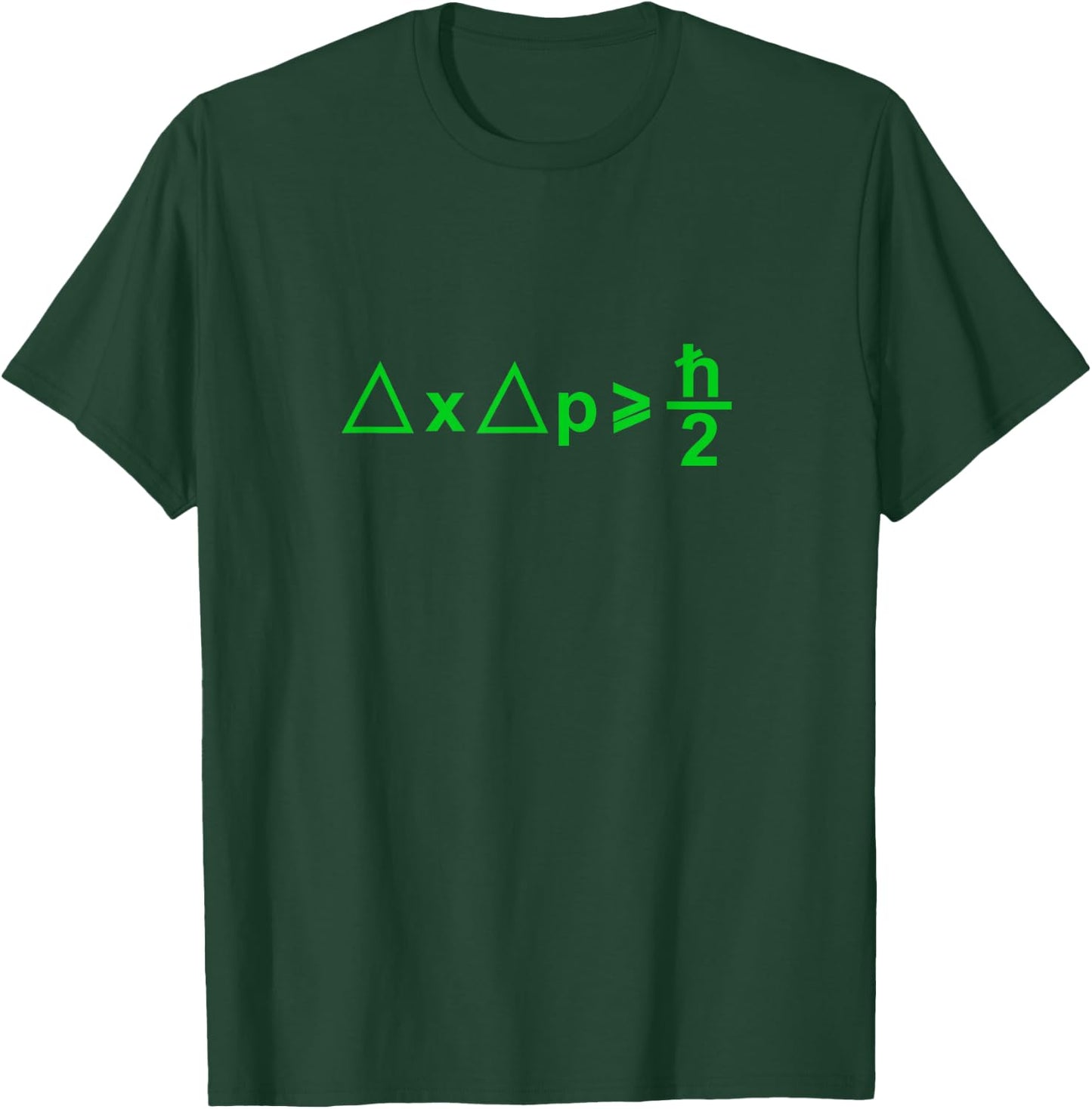Quantum Mechanics Uncertainty T-Shirt - T-Shirt | Forest