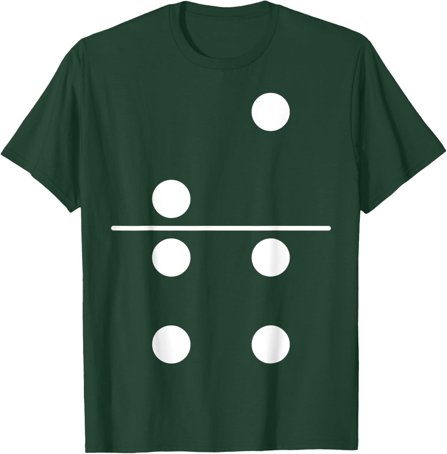 Domino Costume 2 4 Matching Family Easy Group Halloween T-Shirt - T-Shirt | Forest