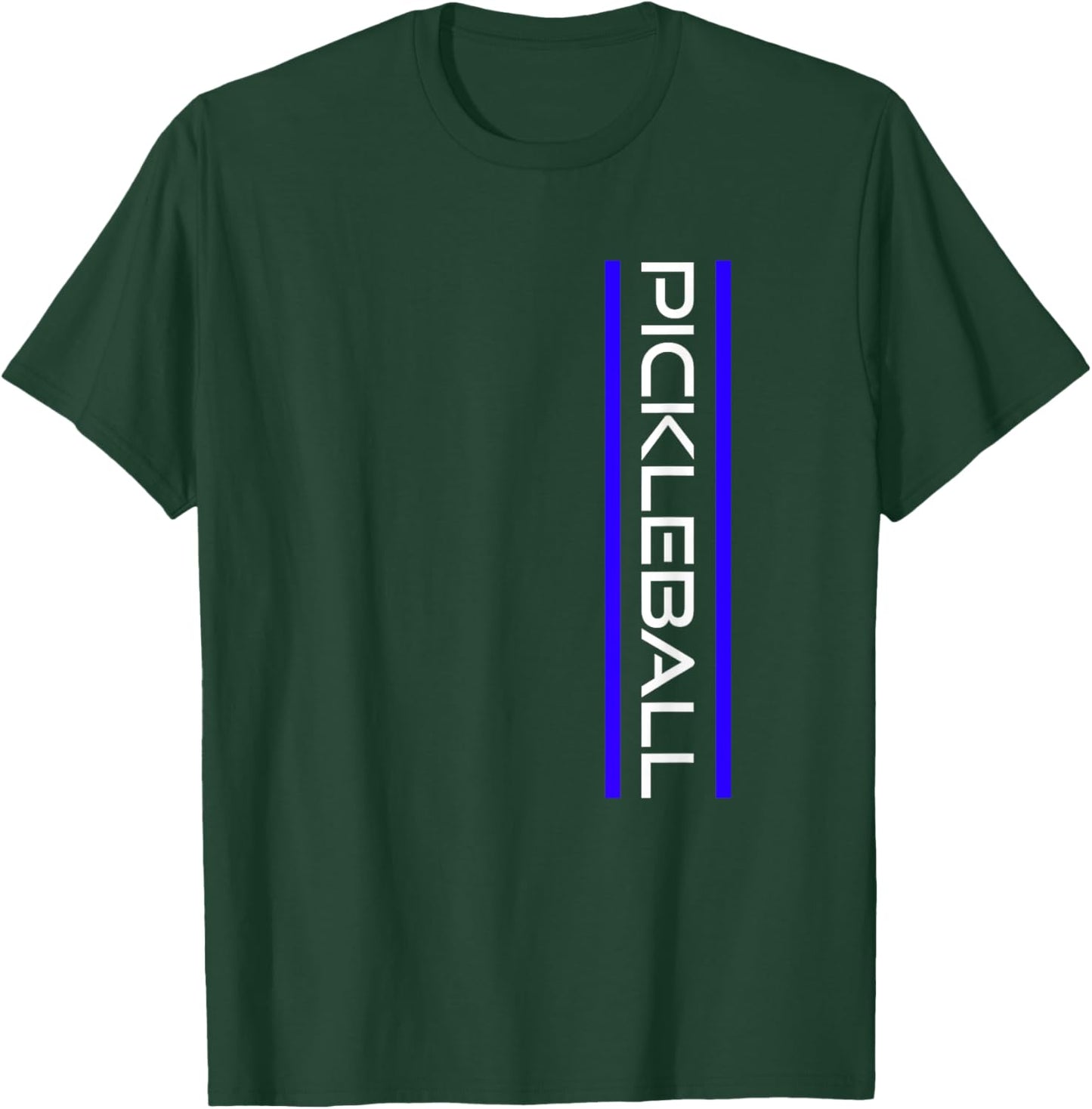 Pickleball - Stylish - Simple Minimalist - Pickleball T-Shirt - T-Shirt | Forest