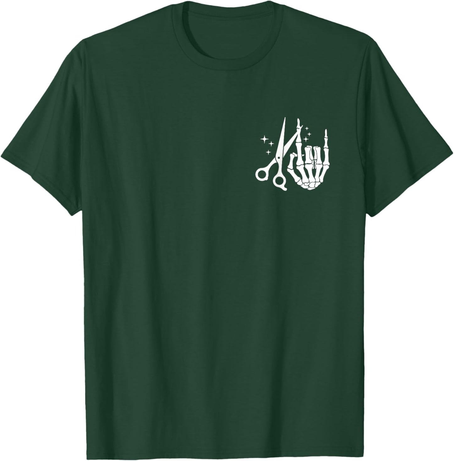 Somebody's Bomb Ass Hairstylist Groovy Hair Stylist (2 Side) T-Shirt - T-Shirt | Forest