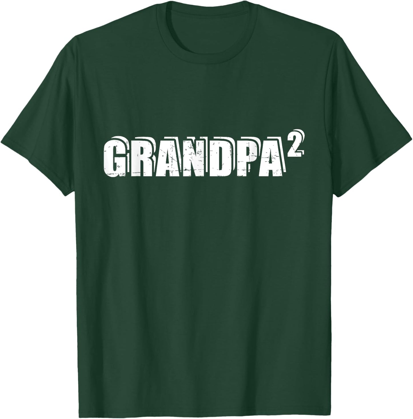 2nd Second Time Grandpa Twins T-Shirt - T-Shirt | Forest