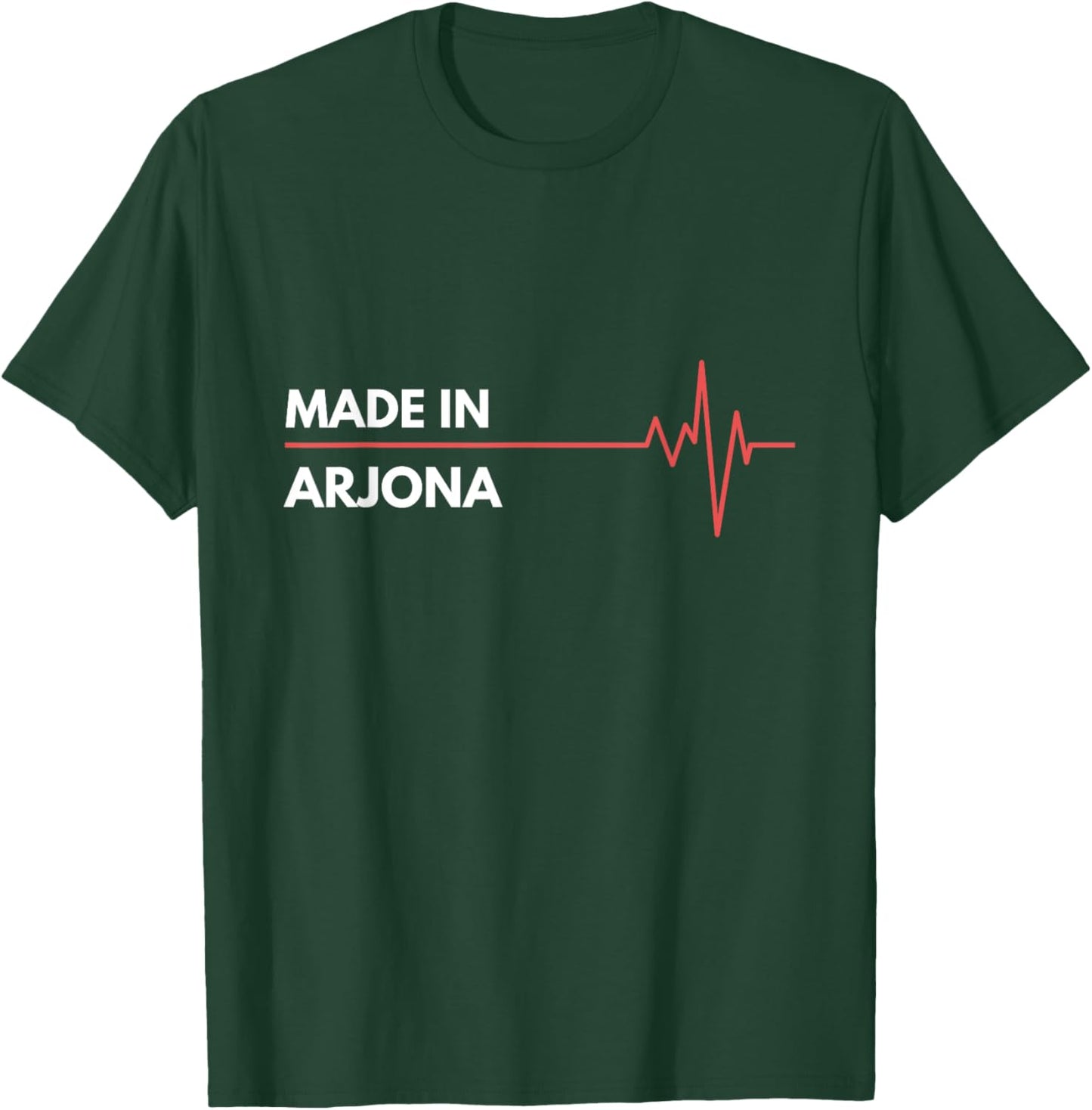 Made In Arjona Colombia City Of Birth Hometown T-Shirt - T-Shirt | Forest