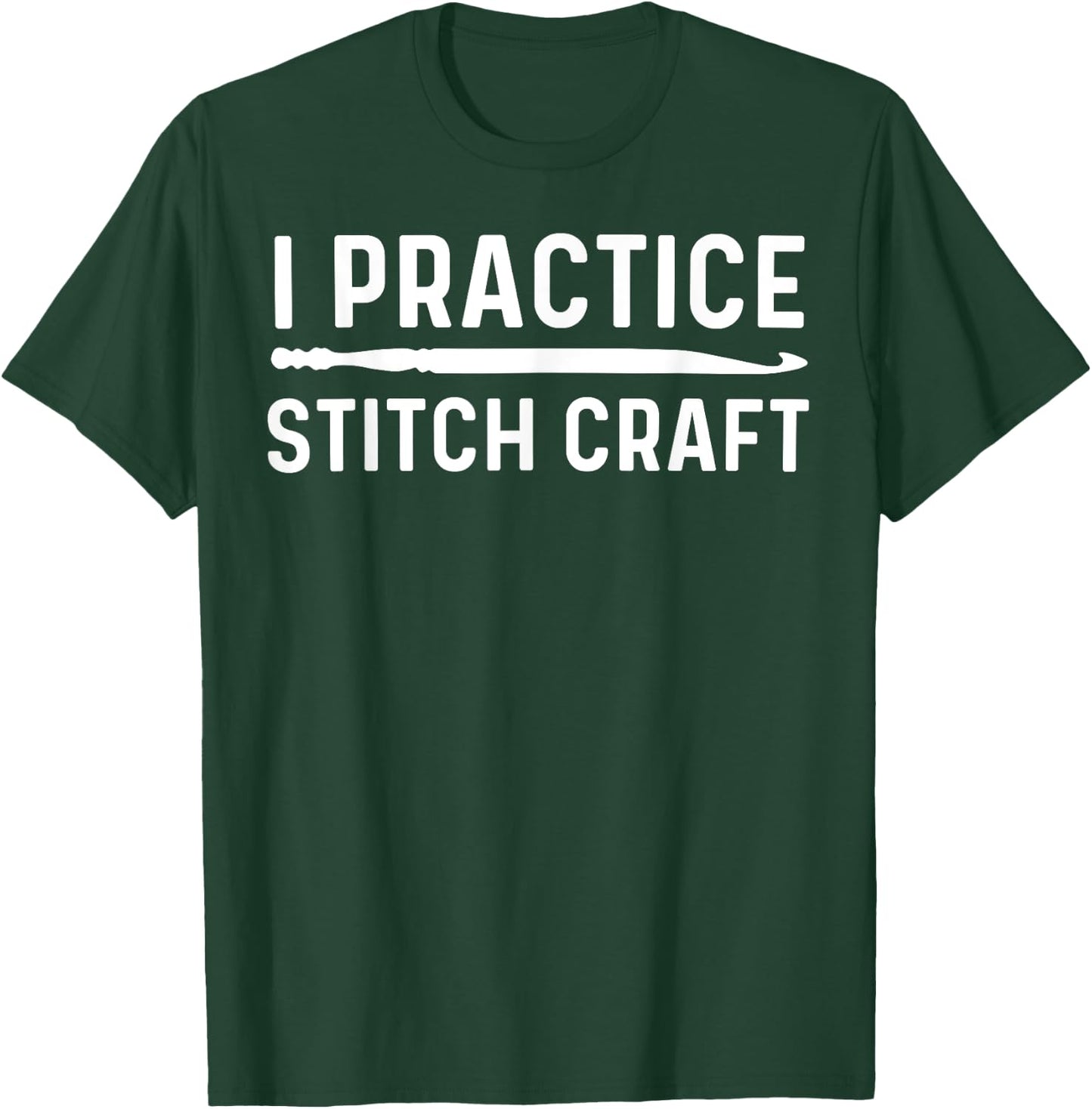 Best Crocheting Art Women Crocheter Crochet Lover T-Shirt - T-Shirt | Forest