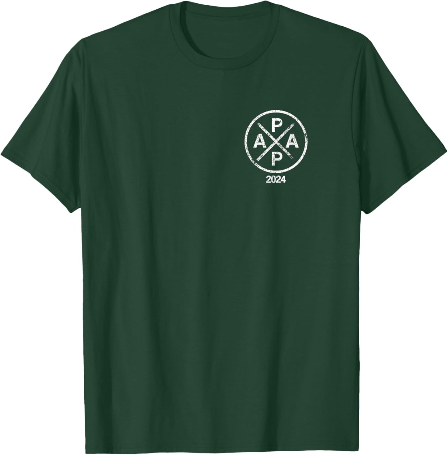 Soon to be Papa 2024, Papa Est 2024 Retro Papa 2024 T-Shirt - T-Shirt | Forest