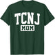 Family University College Arch Retro Design TCNJ The College of New Jersey Mom Mother Arch Vintage T-Shirt - T-Shirt | Forest