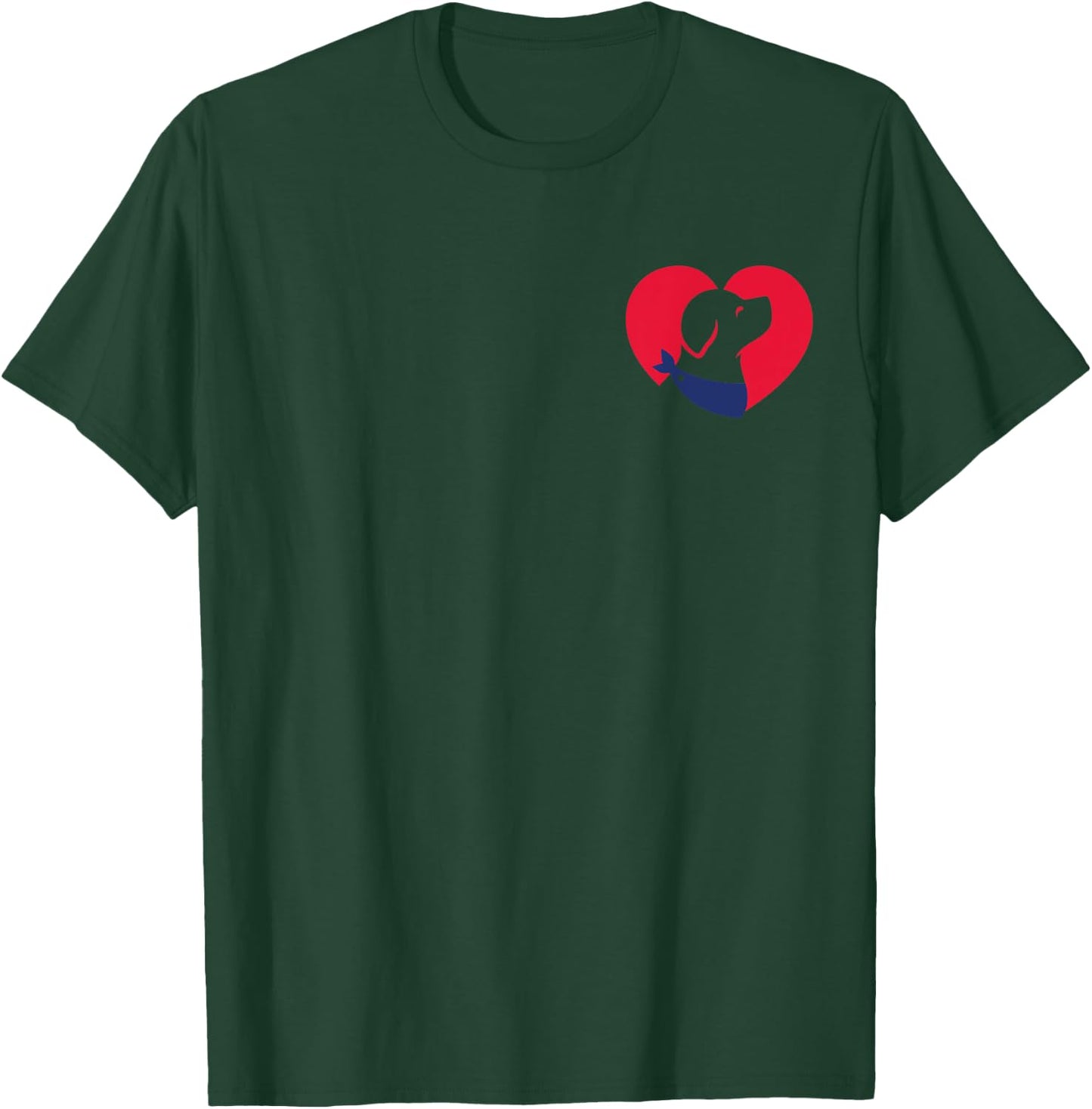 Street Tails Animal Rescue Staff, LargeW T-Shirt - T-Shirt | Forest