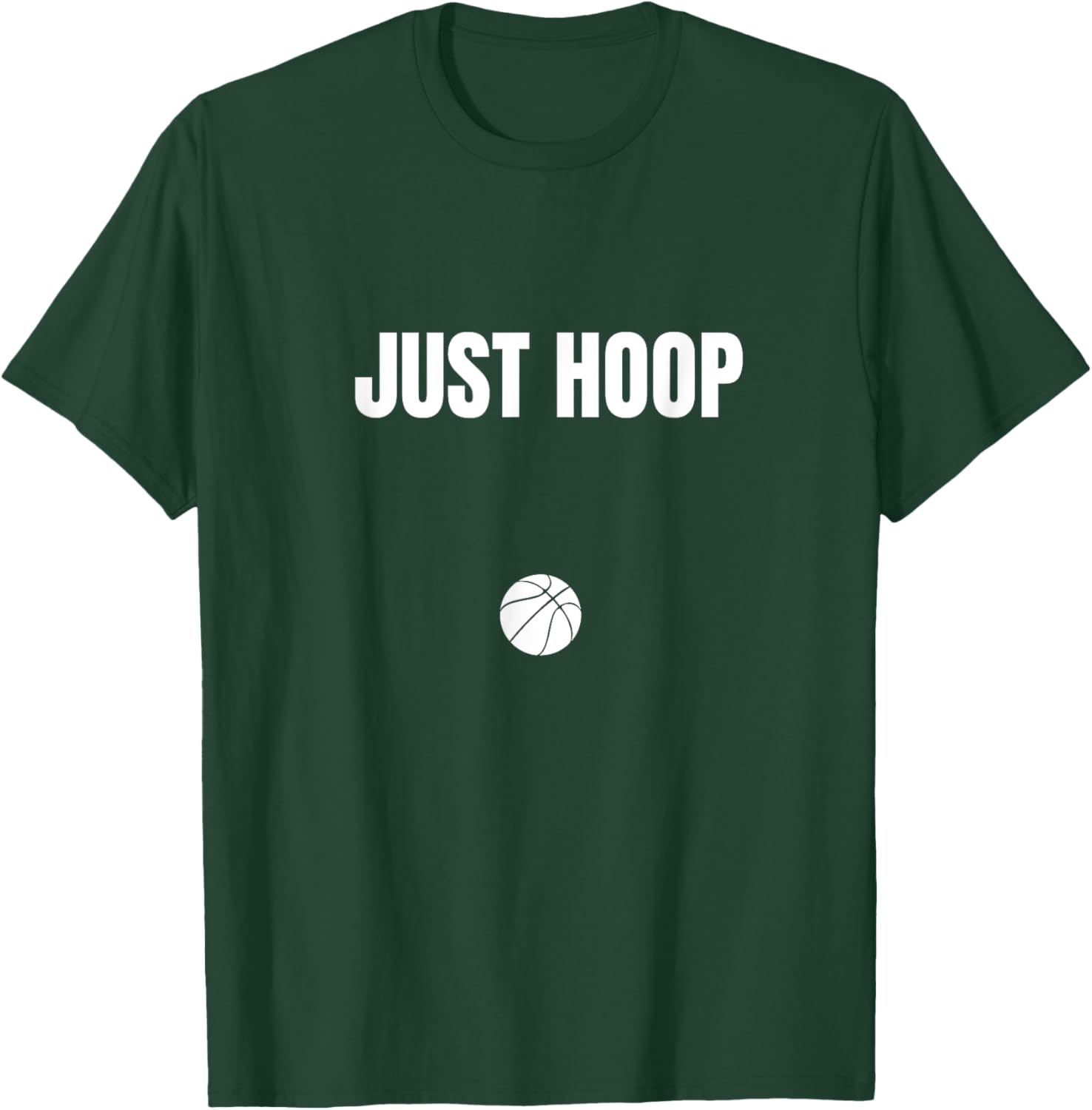 Just Hoop T-Shirt - T-Shirt | Forest