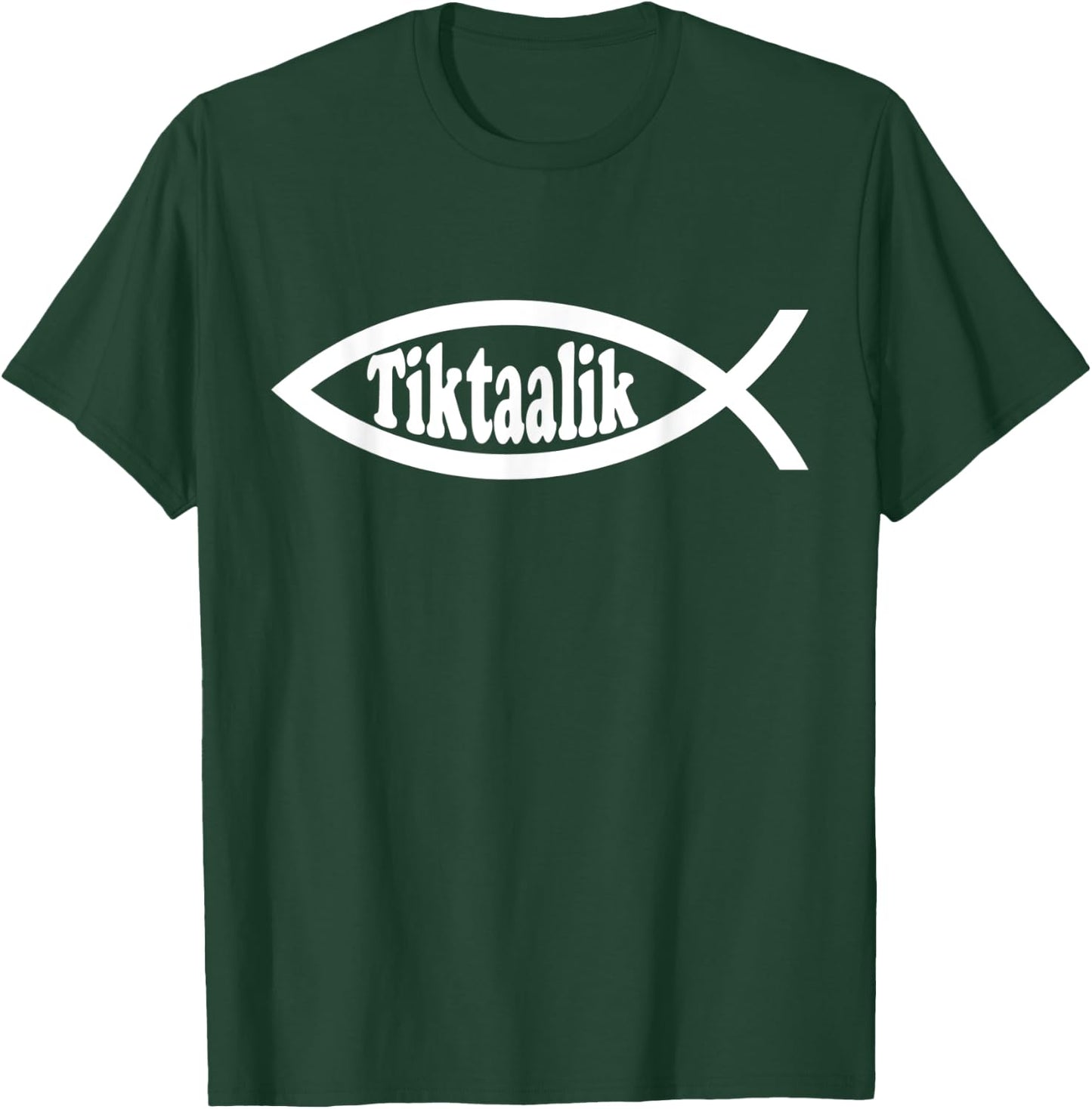 Tiktaalik Evolution Darwin Fish Atheists Biology Teacher T-Shirt - T-Shirt | Forest