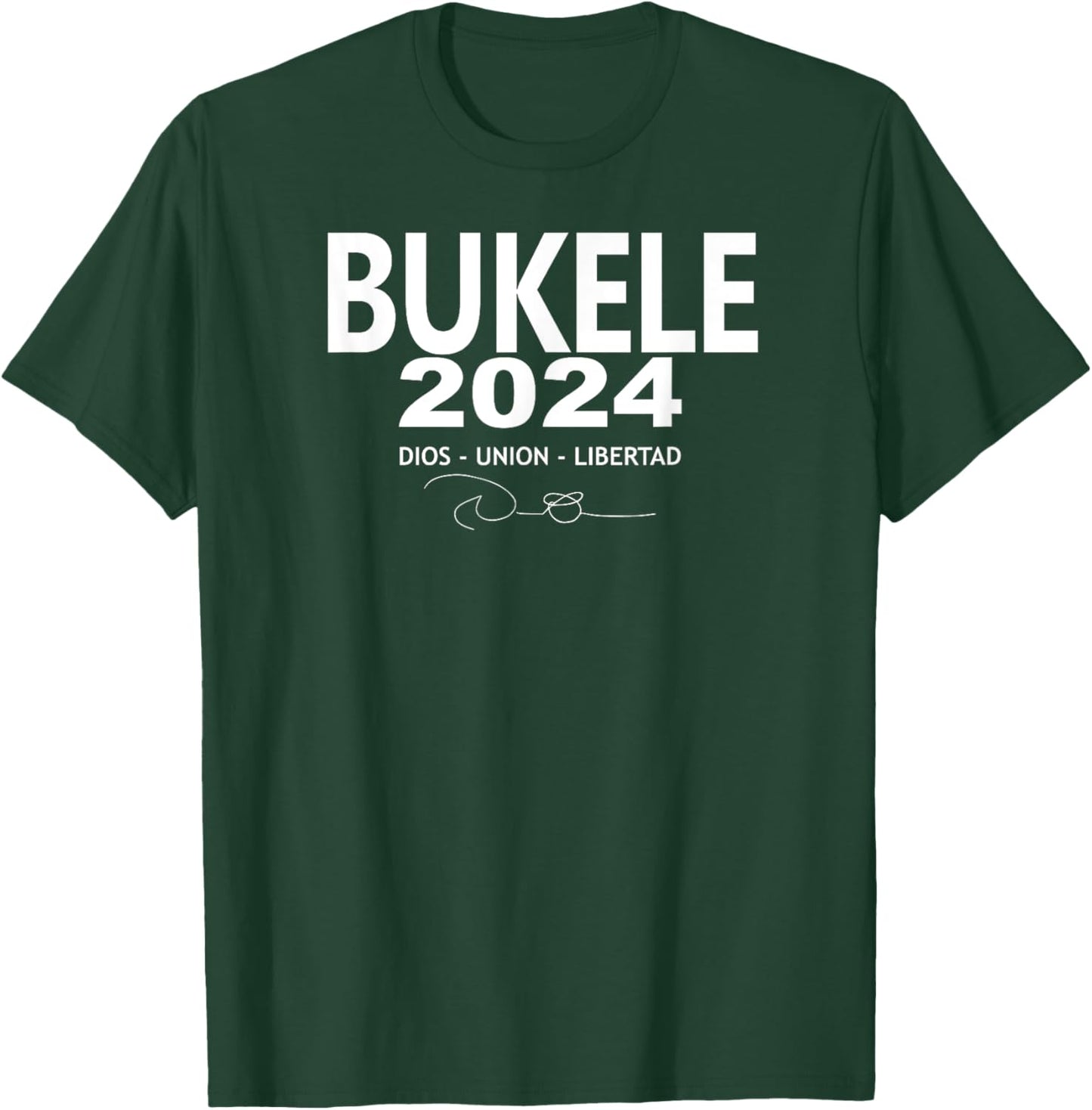 Nayib Bukele REELECCION 2024 T-Shirt - T-Shirt | Forest