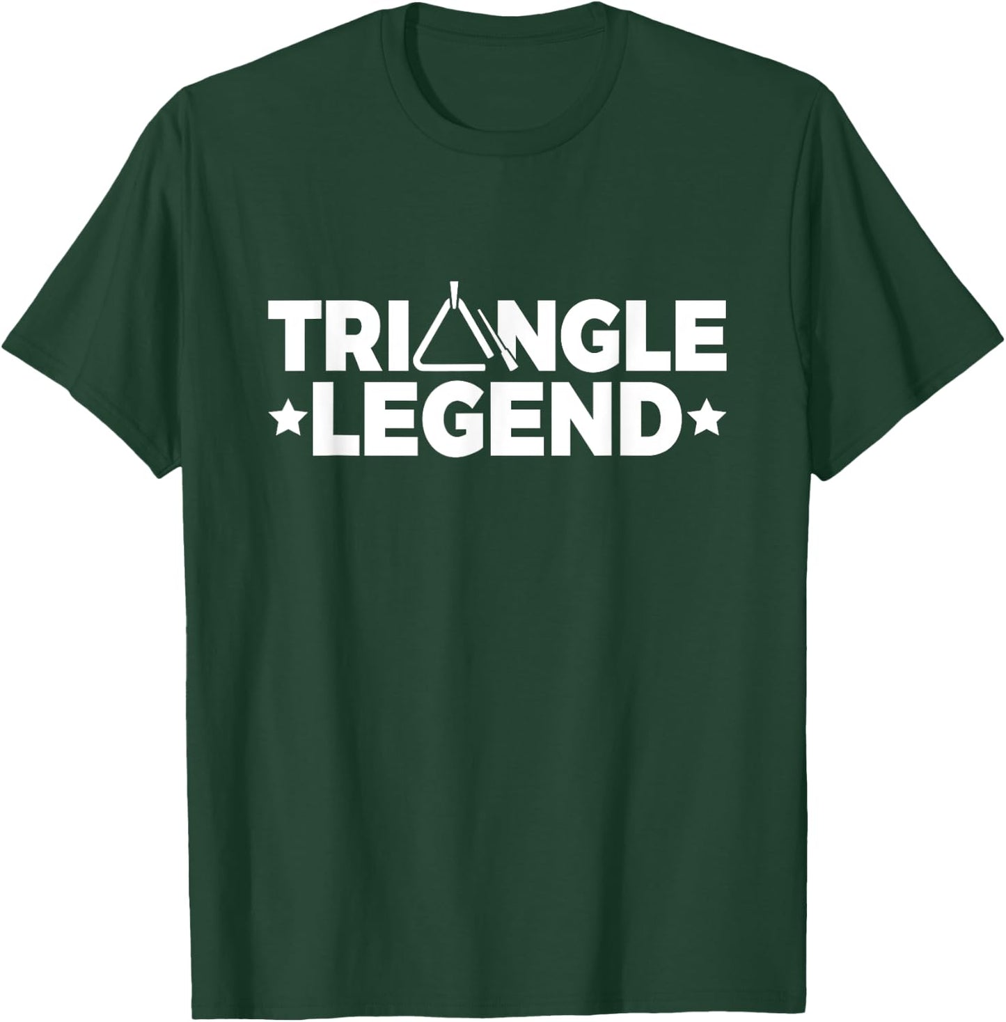 Triangle Legend Design for a Triangle player T-Shirt - T-Shirt | Forest