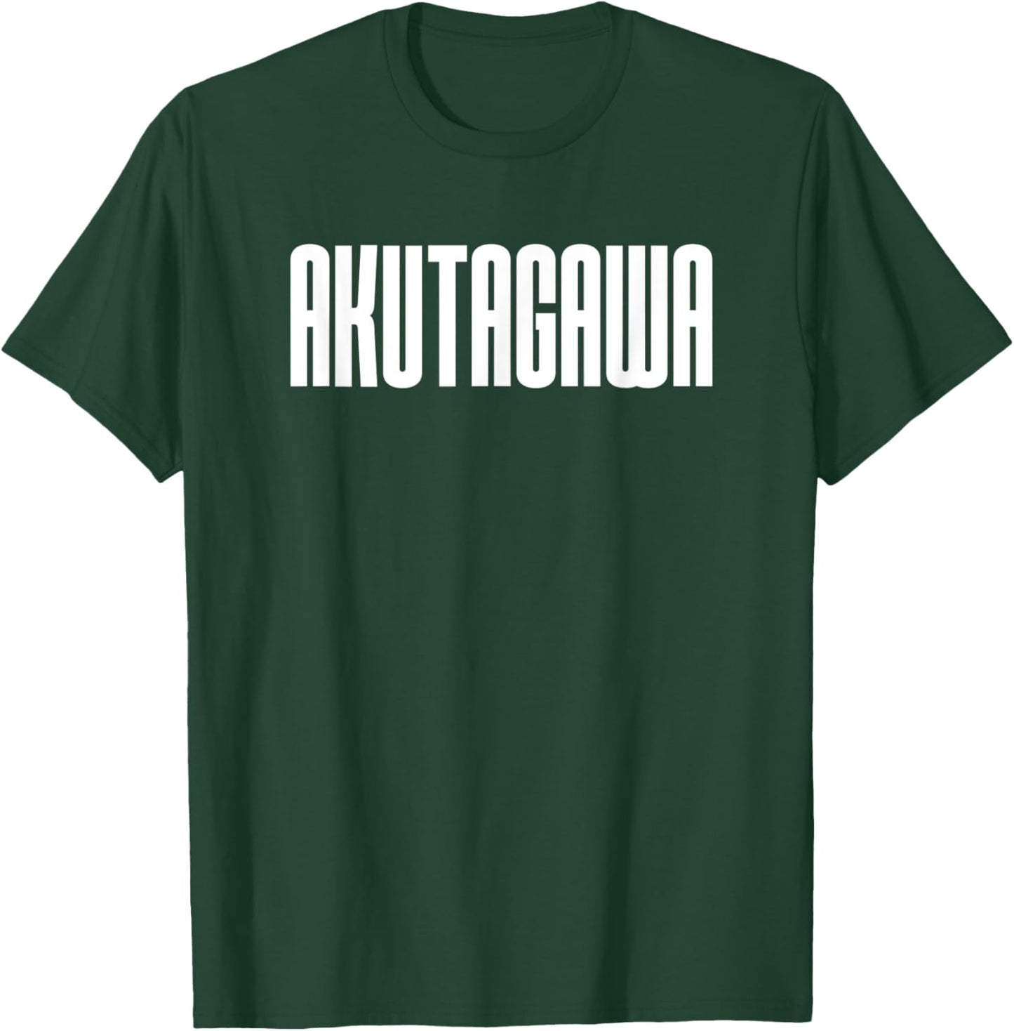Akutagawa Japanese Surname Family Last Name Japan T-Shirt - T-Shirt | Forest