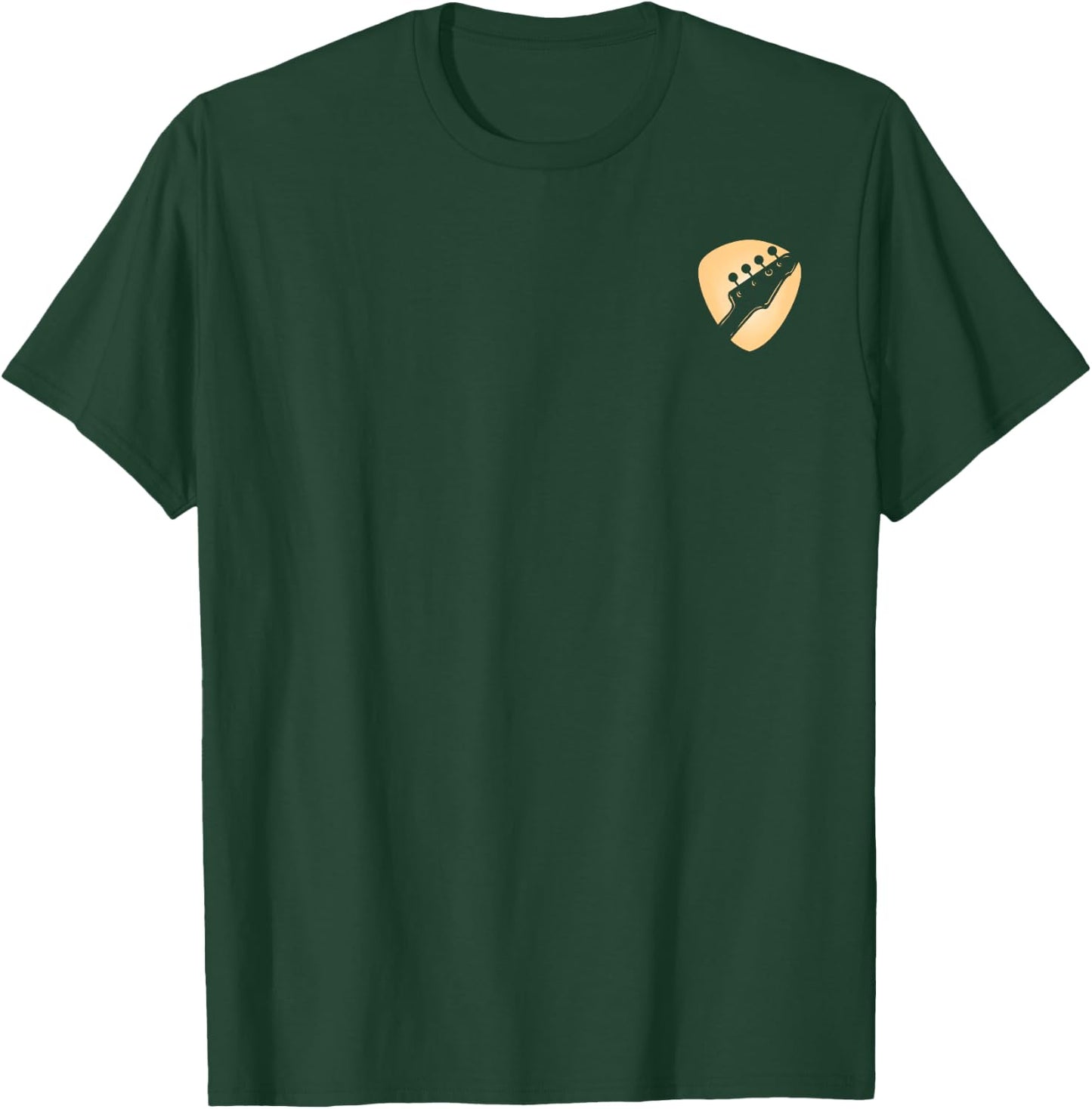 Bass Guitar Gift Bassist Bass Guitarist Rock Musicians T-Shirt - T-Shirt | Forest