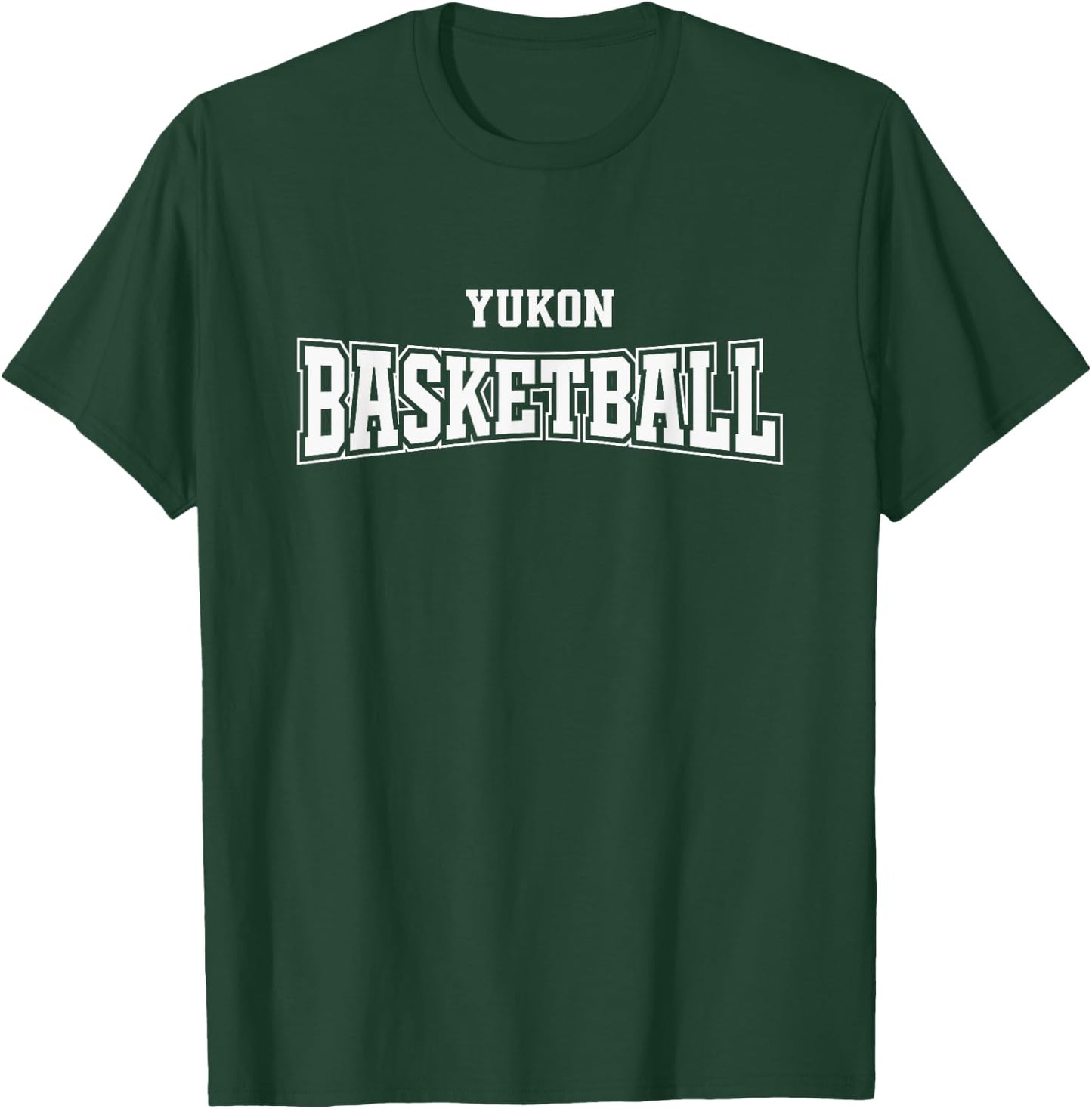 Yukon High School Basketball Warp HS T-Shirt - T-Shirt | Forest