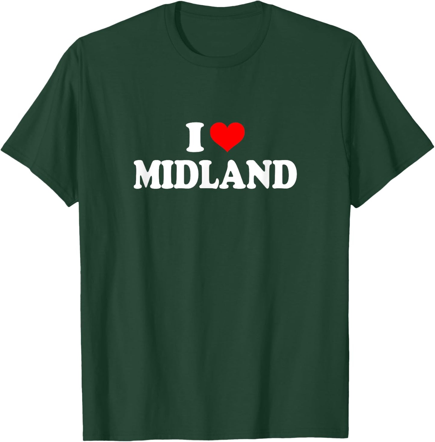 Midland - I Love Midland T-Shirt - T-Shirt | Forest