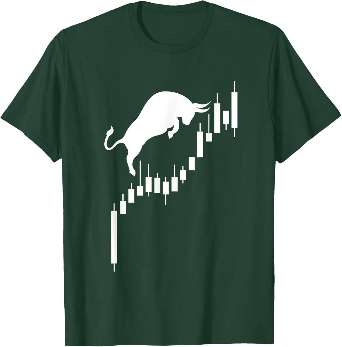 Best Stock Market Art Women Stock Broker Day Trading T-Shirt - T-Shirt | Forest