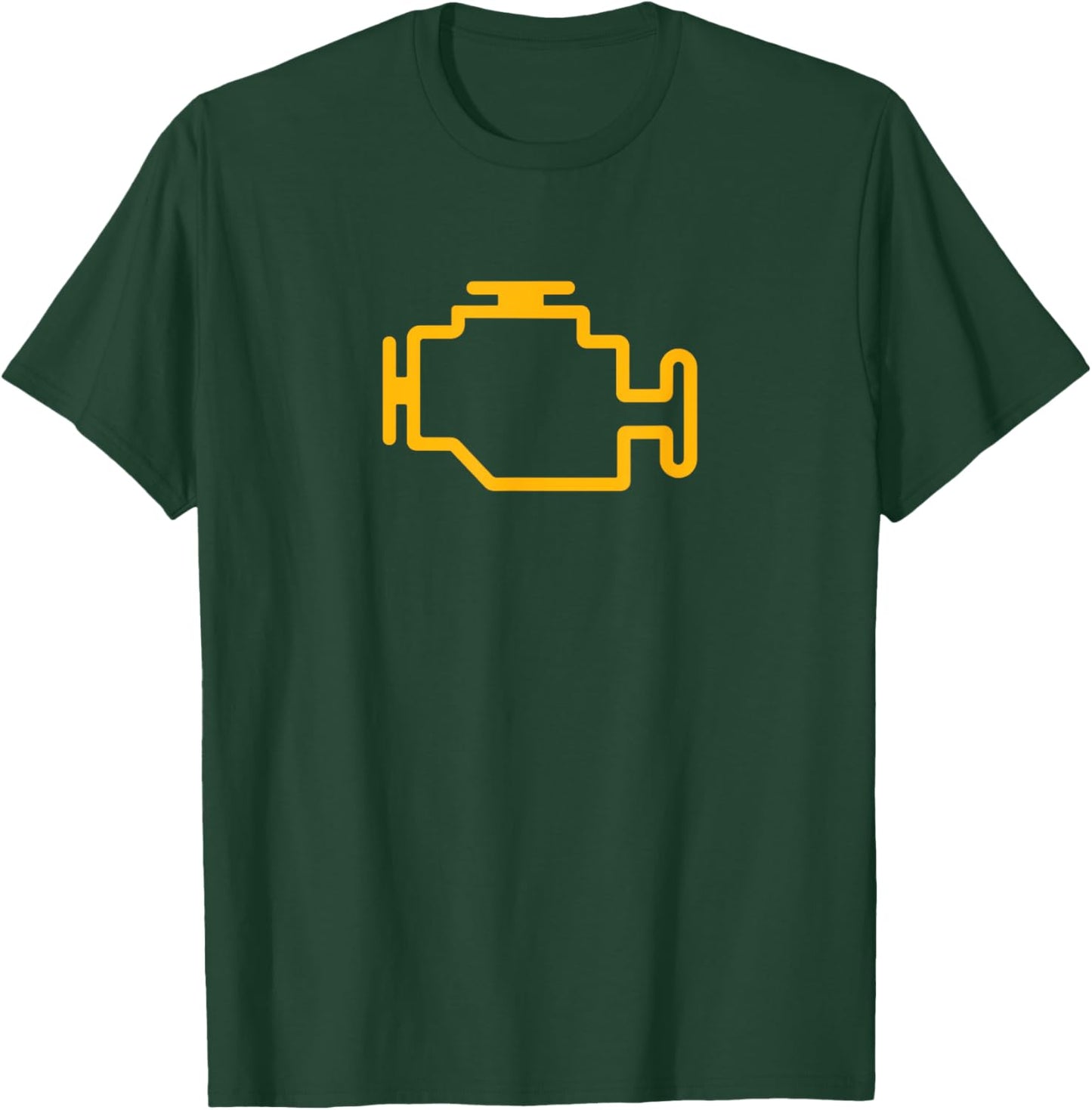 Check Engine T-Shirt - T-Shirt | Forest