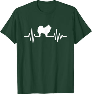 Pomeranian pulse T-Shirt - T-Shirt | Forest