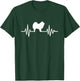 Pomeranian pulse T-Shirt - T-Shirt | Forest