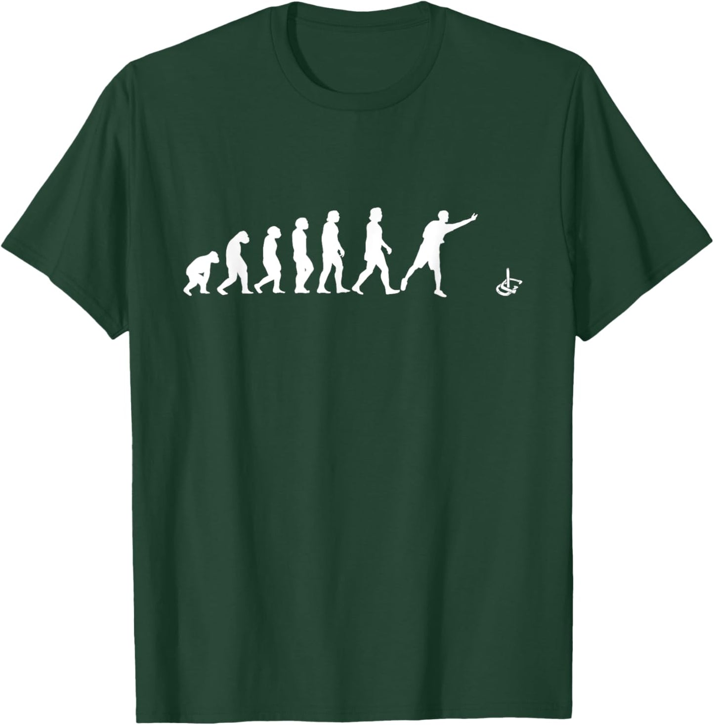 Horseshoe Pitching Evolution Horseshoes Game T-Shirt - T-Shirt | Forest